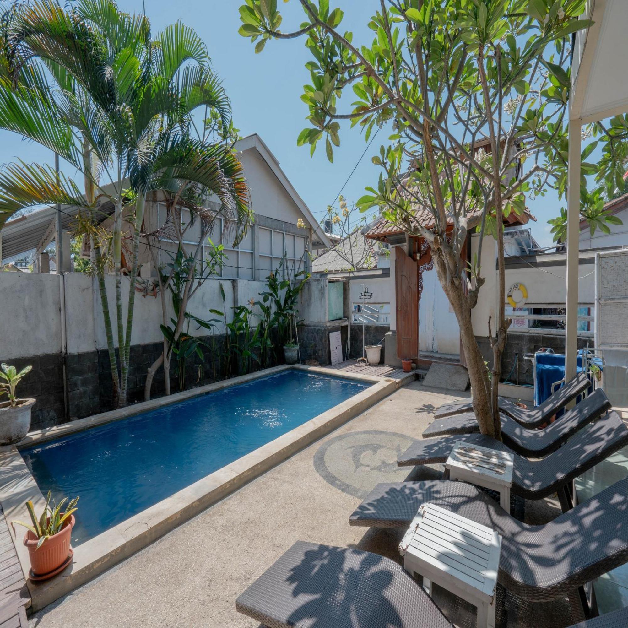 Gili White Bamboo Resort Gili Trawangan Exterior foto